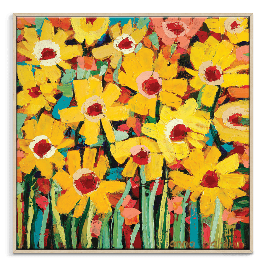 Jaya's Daisies Wall Art Artist Lane