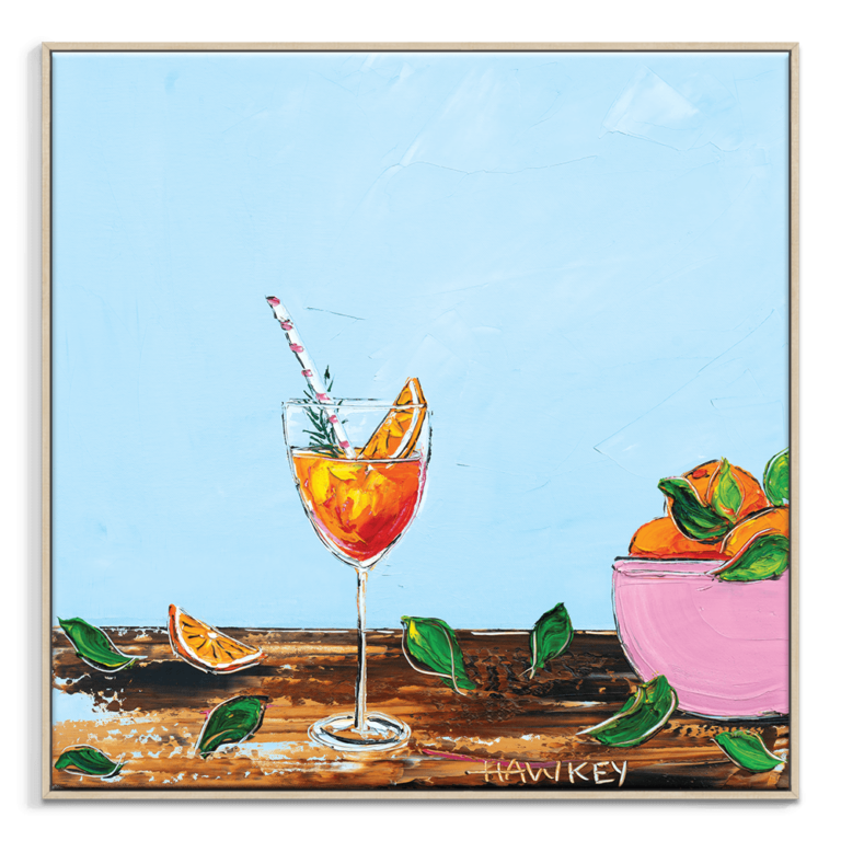 Aperol and Fruit Bowl Wall Art Artist Lane