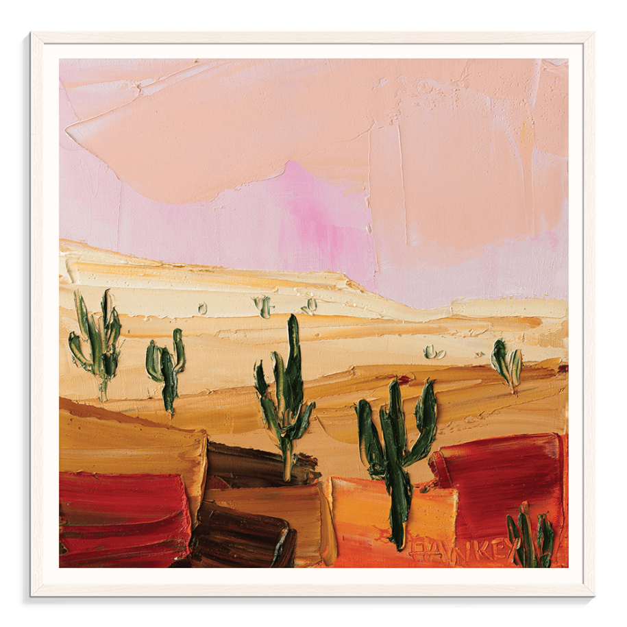 Desert Cacti Wall Art Artist Lane