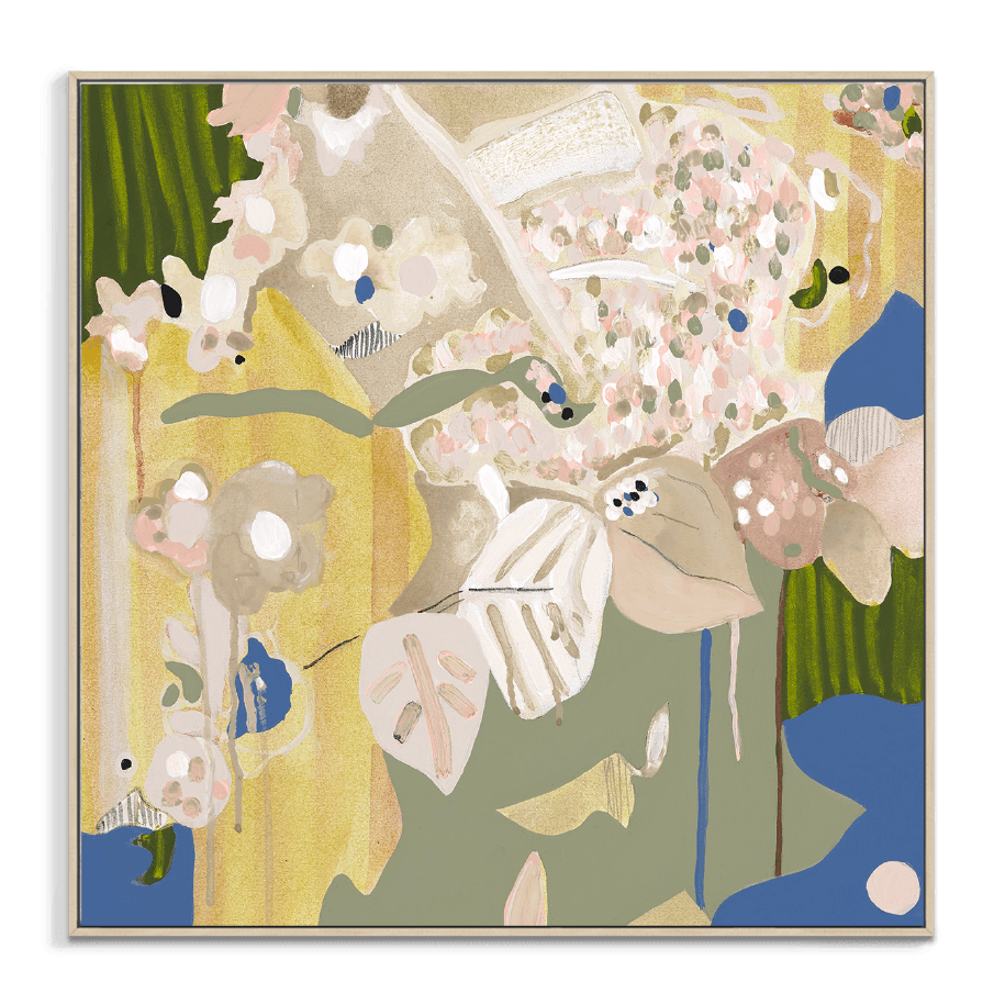 Sage & Blue 1 - Original Artwork