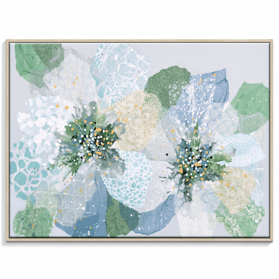 Blue Vintage Garden
