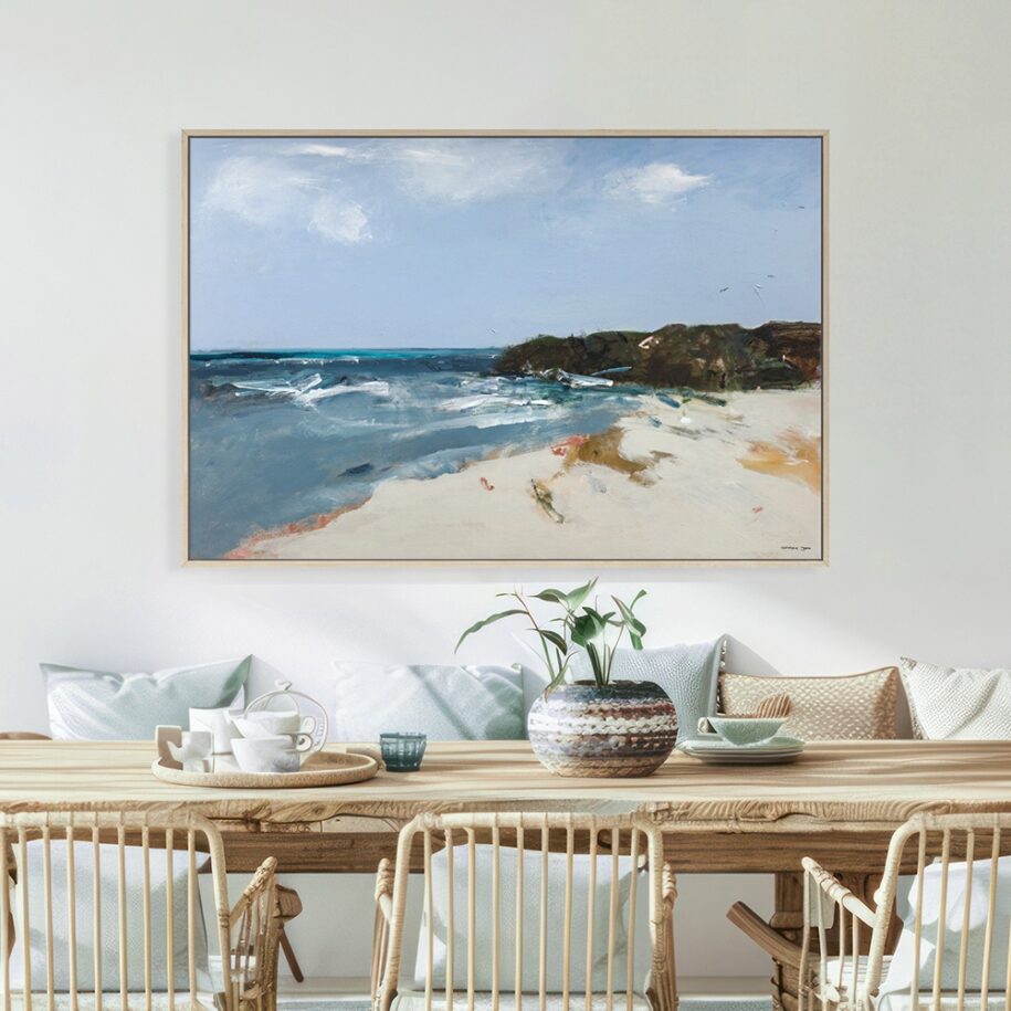 Beachside Serene Contemplation